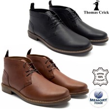 MENS LEATHER BOOTS WALKING