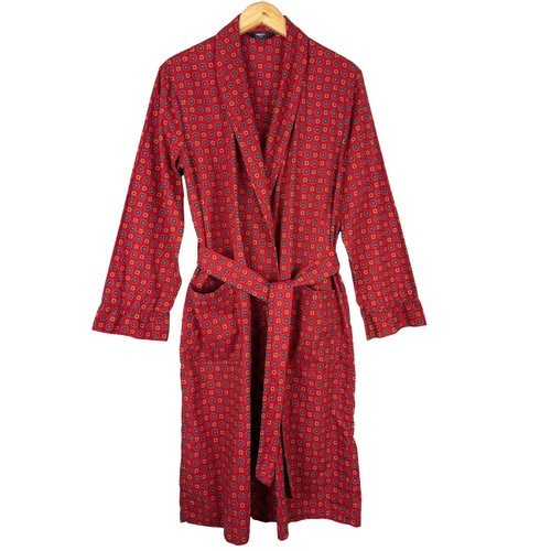 Vintage travel robe mens - vintage, red
