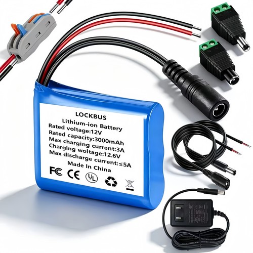 12v 3000mah rechargeable - 12v,