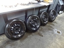 VOLKSWAGEN CADDY STEEL WHEELS AND HANKOOK TYRES