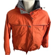 Orange grey Helly Hansen ski