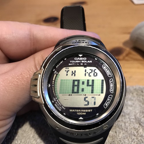 Casio protrek prg 100 - protrek,