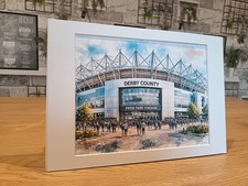 Derby County Water Colour