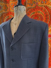 Tailored button fleck wool - 4,