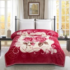 Thick 2 Ply Mink Blanket Large