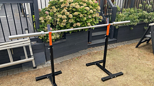 Adjustable steel squat - adjustable,