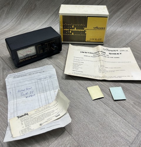 Hansen swr power meter - hansen, &