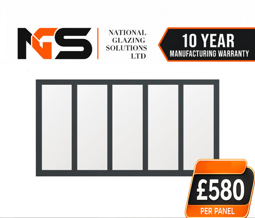 Aluminium bifold door 4 - 4m,