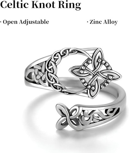Celtic knot ring for - celtic,