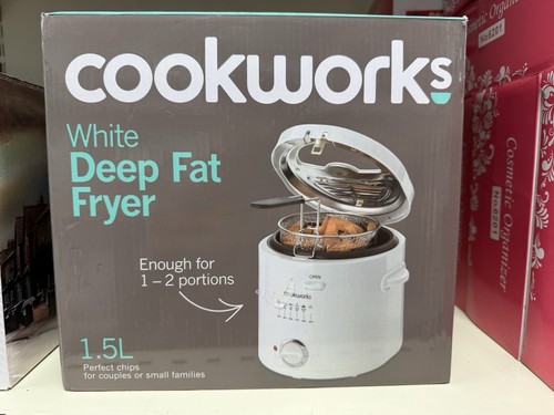 Cookworks deep fat - fat, fryer