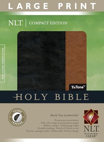 Large print compact - compact, bible-nlt