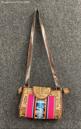 Handcrafted chilean tooled - handcrafted,