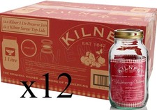 Set of 12 Kilner 1L Screw Top