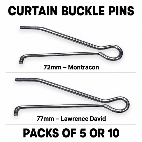 Curtain buckle pins - buckle,