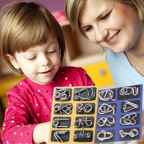 Set 24pcs metal wire - wire, puzzle
