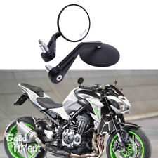 7/8" Motorcycle Handle Bar End Side Mirrors For Harley Kawasaki Yamaha Suzuki