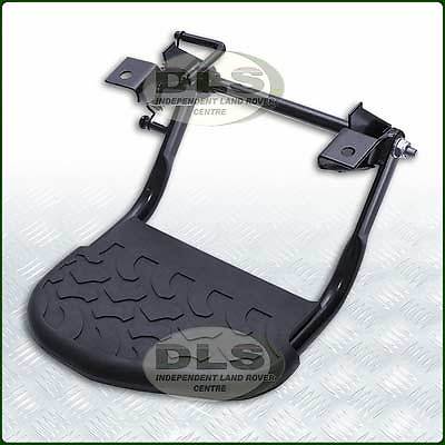 Folding rear step - mud, terrain