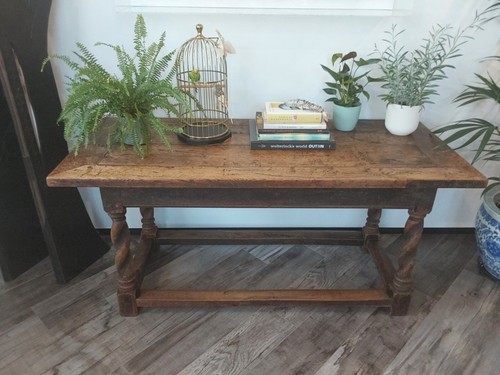 Late 17th refectory table - late,
