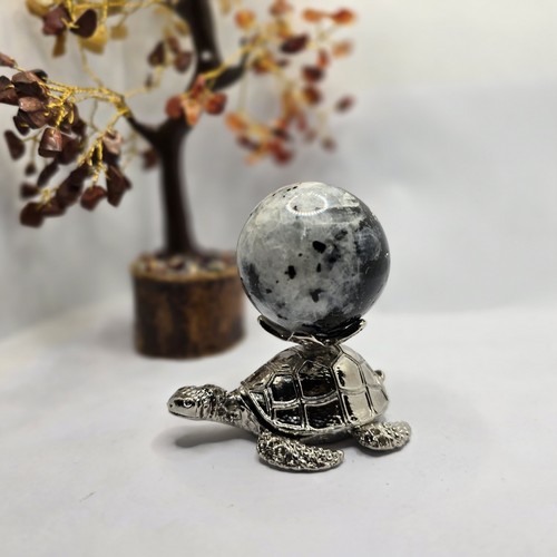 Rainbow moonstone sphere - moonstone,