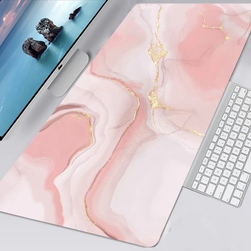 Large marble desk mat 90x40cm - large,