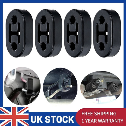 Universal rubber exhaust - 4x,