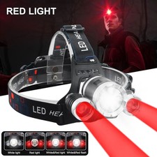 4-Mode LED Head Torch Headlamp