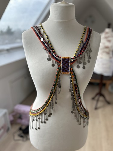Maasai body necklace african - maasai,