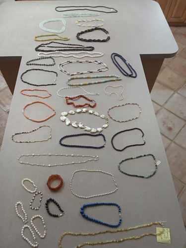 Pearl and gemstone - pearl,