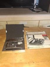 tcm mens travel set 5 grooming utensils in metal case