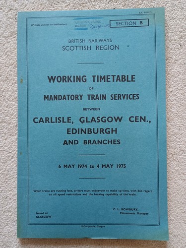 Scottish region working - br,