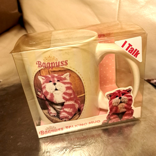 Rare bagpuss 2011 talking mug - rare,