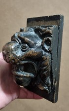  17th Century Carved Oak Lion
