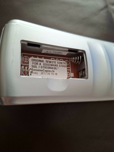 Goodmans remote control brand - goodmans,