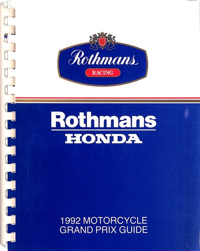 Rothmans honda 1992 - , ~