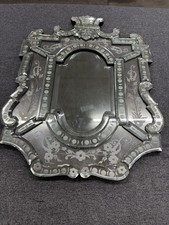 Venetian Style Etched Glass