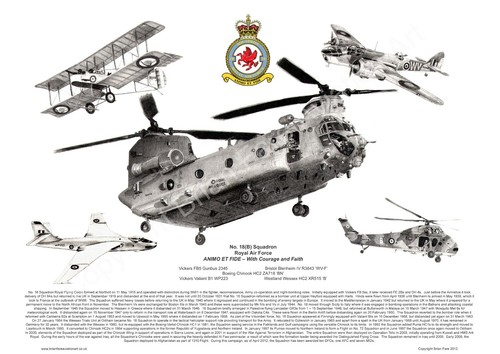 Squadron montage signed - squadron,