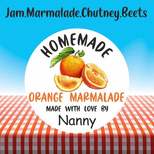Personalised jar labels - jar,
