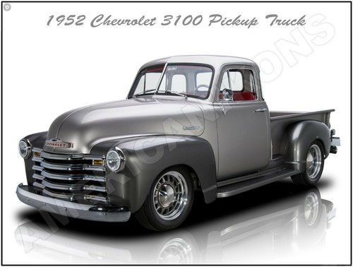 1952 chevrolet 3100 pickup - 1952,