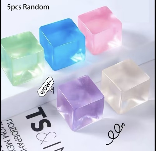 Mini ice cube squeeze toys - ice,