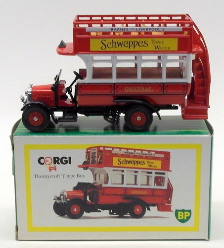 Corgi diecast model bus tb01 - bus,