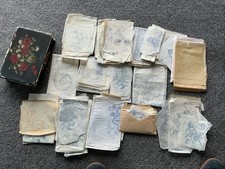 A Very Large Quantity Of Vintage Iron Embroidery Transfers