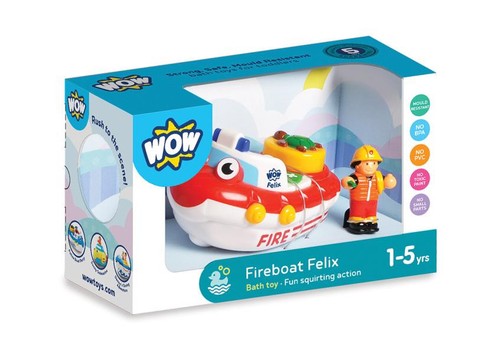 Wow toys fireboat felix - wow,