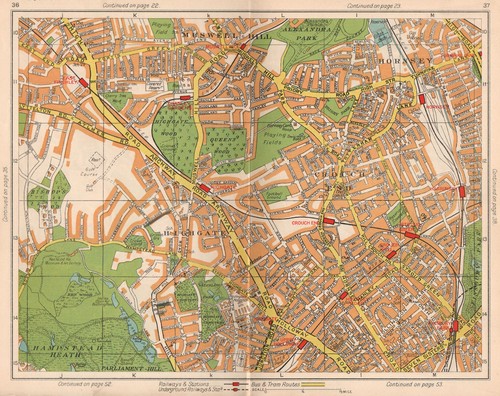 London muswell hill - london.,