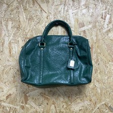 Large Green Leather Shoulder