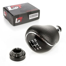 Gear Knob Lever Black Silver