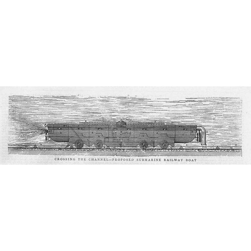 Proposed submarine railway - proposed,