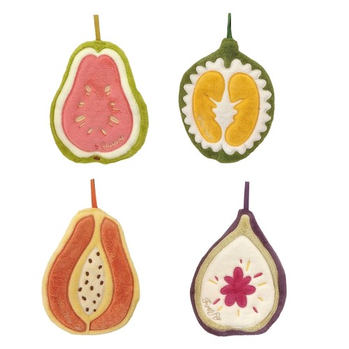 Hanging tropical fruit towel - fruit,