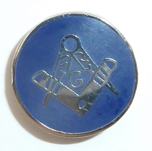Round masonic square compass - masonic, &