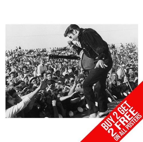 Elvis presley bb2 poster - poster, a4