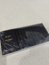 12 X Chanel Bleu De Chanel Parfum Pour Homme 1.5ml Travel Size Joblot NEW SEALED